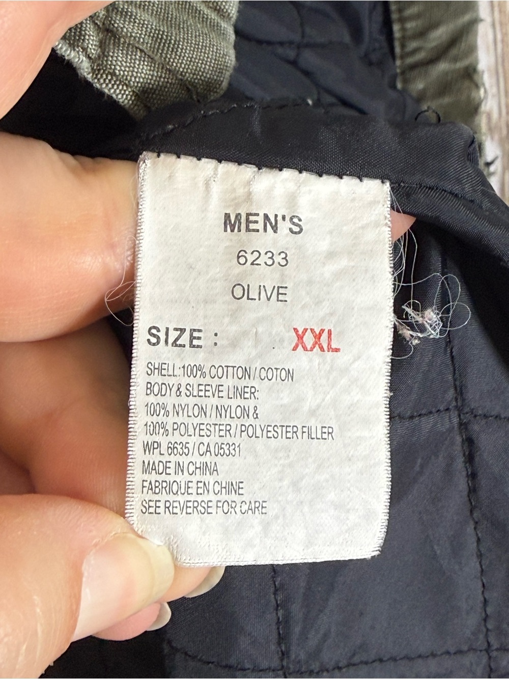 Woolrich, Olive Green Men's Chore Jacket. Size 2XL. Good used condition! - Picture 4 of 6